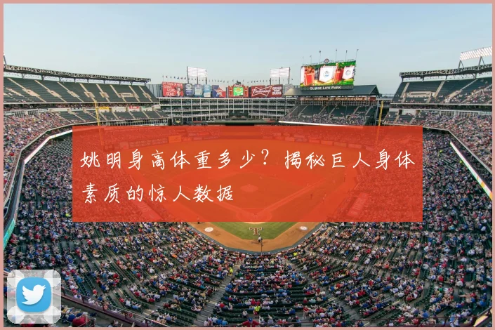 姚明身高体重多少？揭秘巨人身体素质的惊人数据