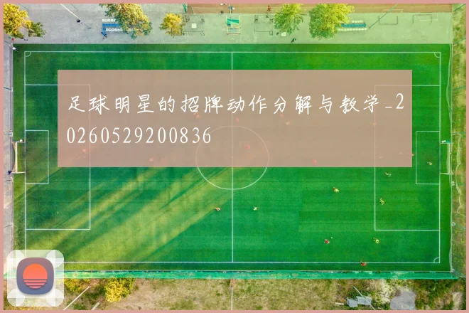 足球明星的招牌动作分解与教学_20260529200836